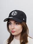 Бейсболка 47 BRAND арт. F-MVP25WBV-BKW Pittsburgh Steelers NFL (черный)